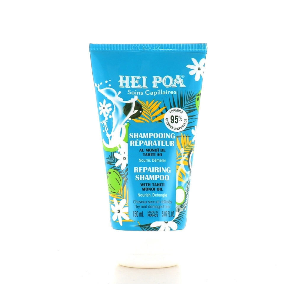 Hei Poa Repairing Shampoo with Tahiti Monoi Oil, 150ml - Image 1