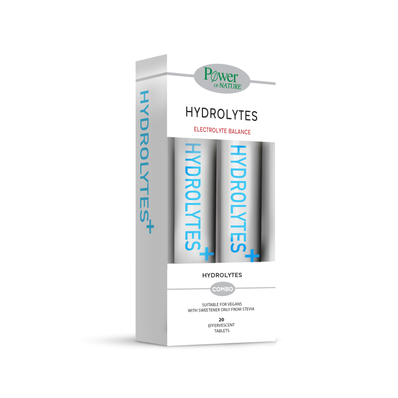 Power Health Hydrolytes Stevia 2x20 Αναβ. Δισκία