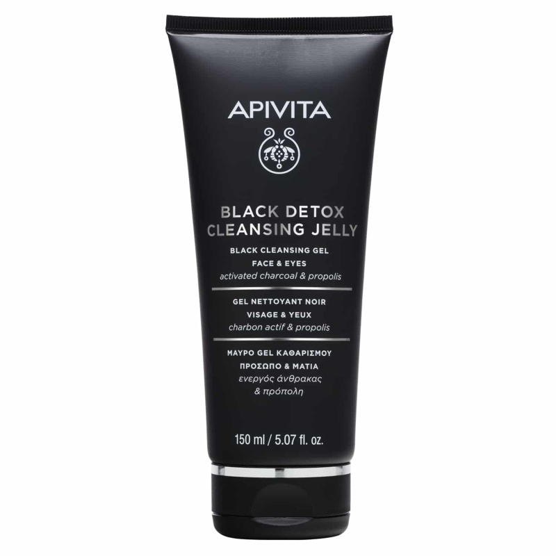 Apivita Black Detox Cleansing Jelly, 150ml