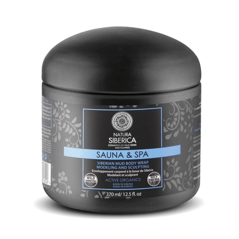 Natura Siberica Sauna & Spa Siberian Mud Body Wrap AntiCellulite, 370ml
