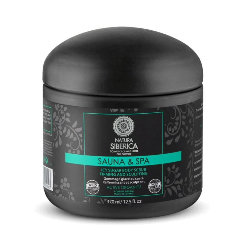 Natura Siberica Sauna & Spa Icy Sugar Body Scrub, 370ml