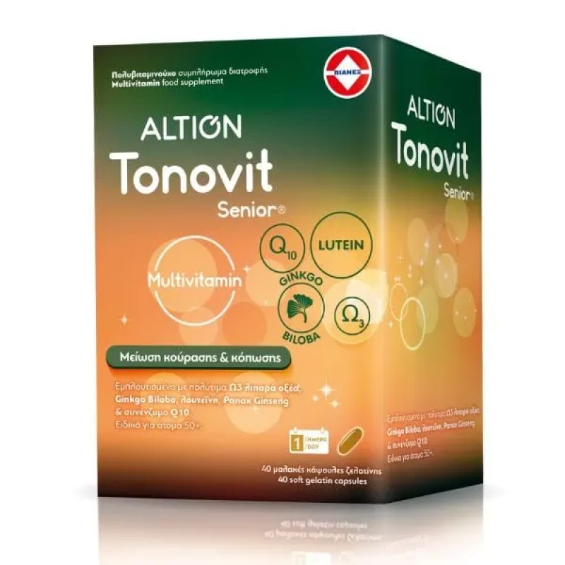 Altion Tonovit Senior πολυβιταμίνη, 40κάψουλες