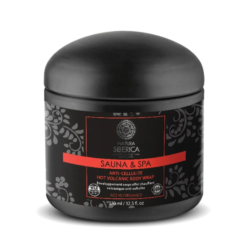 Natura Siberica Sauna & Spa AntiCellulite Hot Volcanic Body Wrap, 370ml