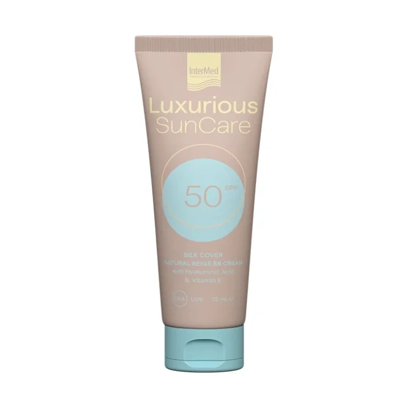 Intermed Luxurious SunCare Spf50 Silk Cover Natural Beige BB Cream, 75ml