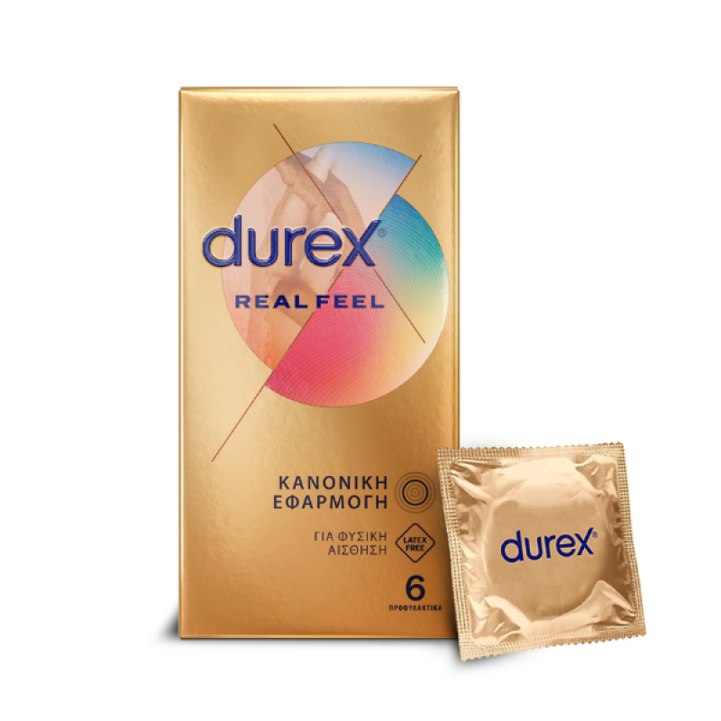Durex Real Feel, 6τμχ