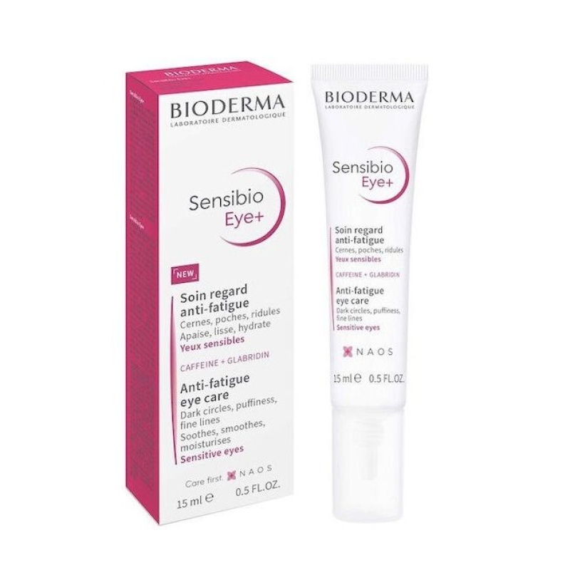 Bioderma Sensibio Eye+ Cream Κρέμα Ματιών Για Ενυδάτωση, 15ml