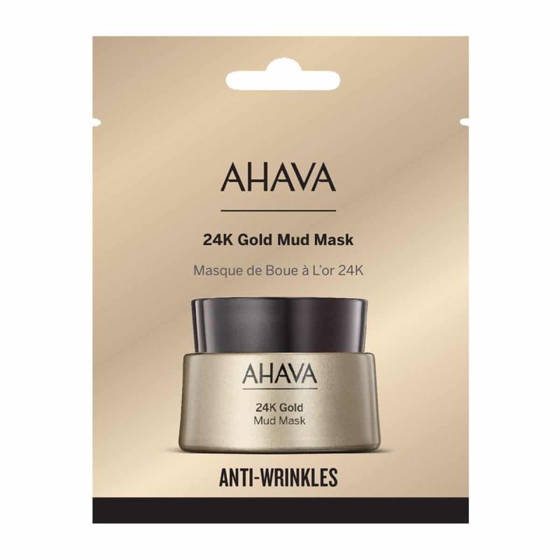 Ahava 24K Gold Mineral Mud Μάσκα Προσώπου, 6ml