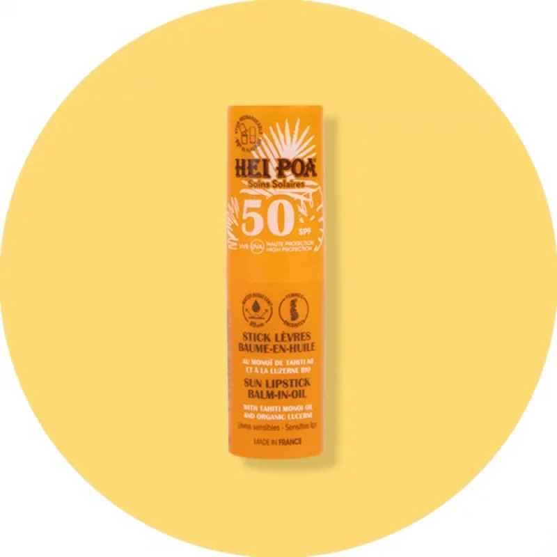 Hei Poa Sun Lipstick Balm-In-Oil SPF50, 4gr