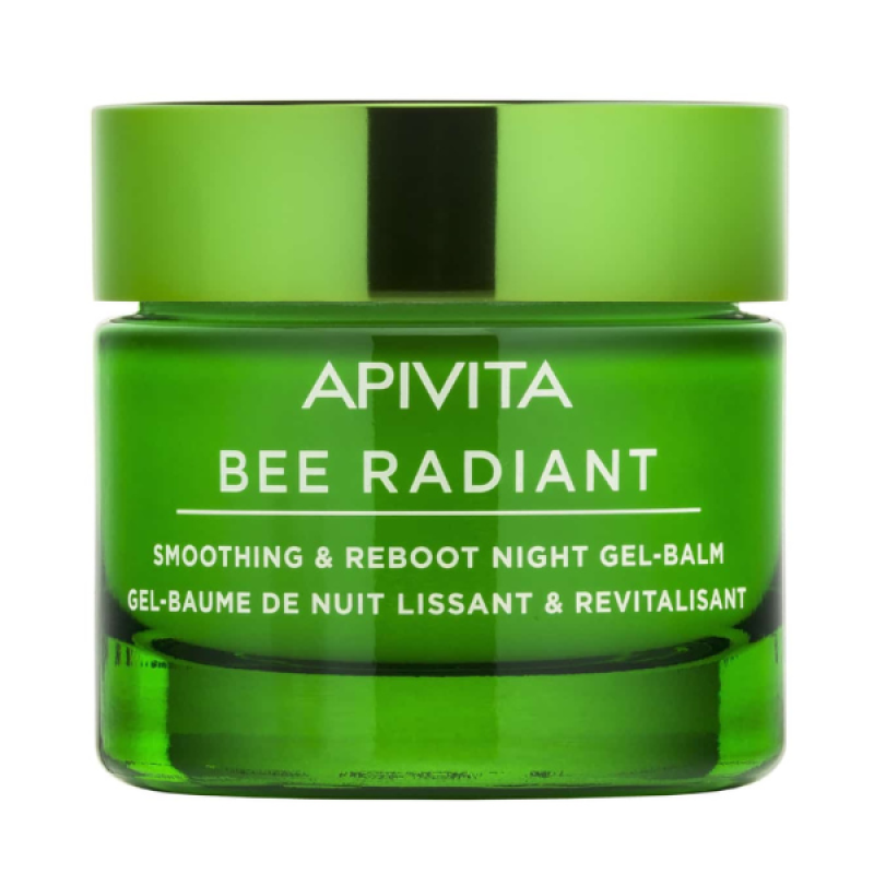 Apivita Bee Radiant Smoothing & Reboot Night Gel-Balm, 50ml