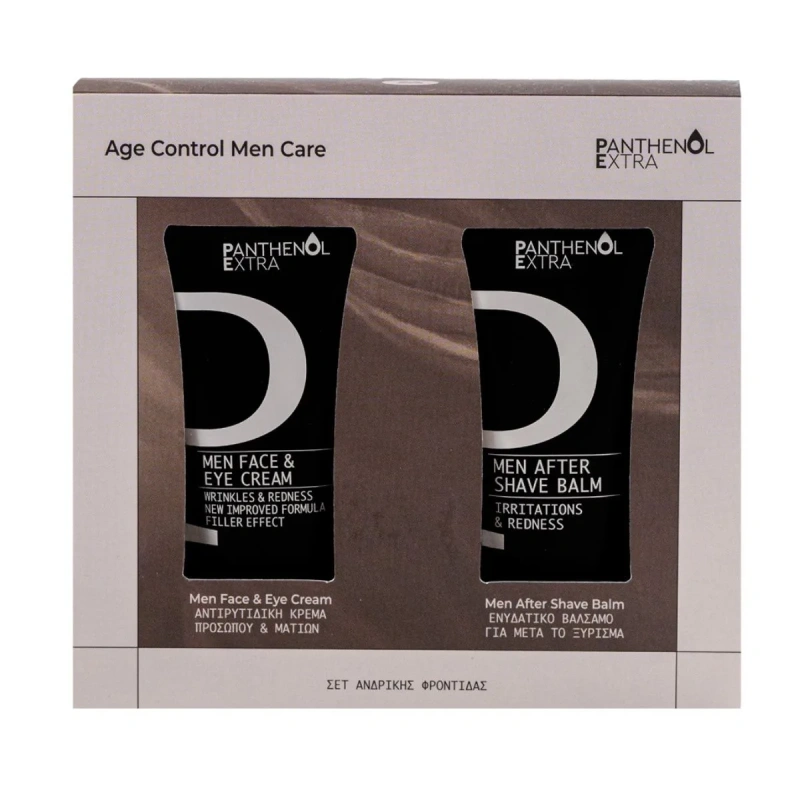 Panthenol Men Αντιρυτιδική Κρέμα Προσώπου και Ματιών & After Shave