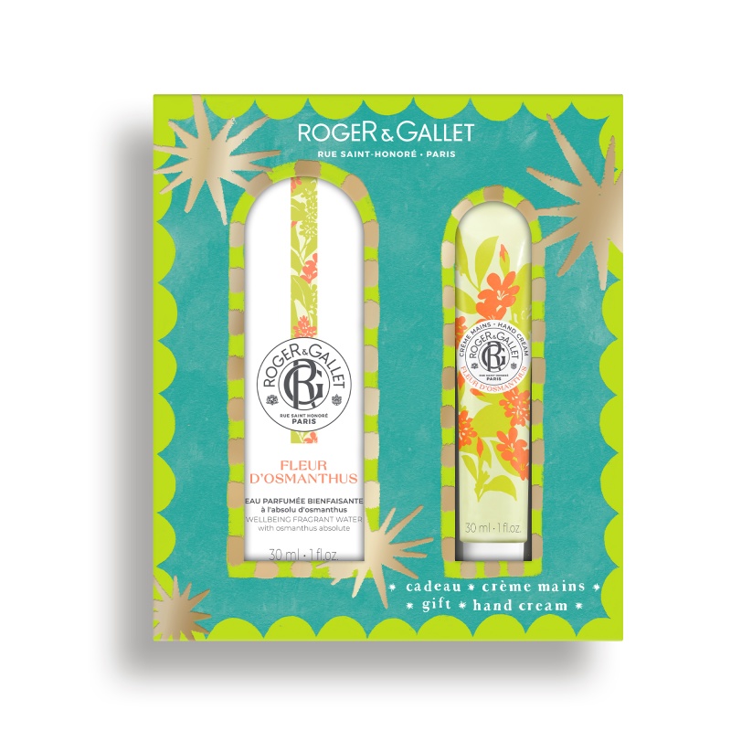 Roger & Gallet Promo Set Fleur d' Osmanthus Eau Parfumee Bienfaisante Άρωμα 30ml & Κρέμα Χεριών 30ml