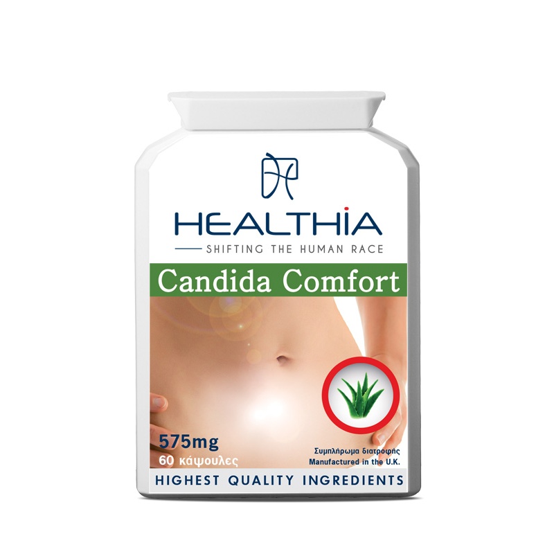Healthia Candida Comfort 575mg, 60 caps