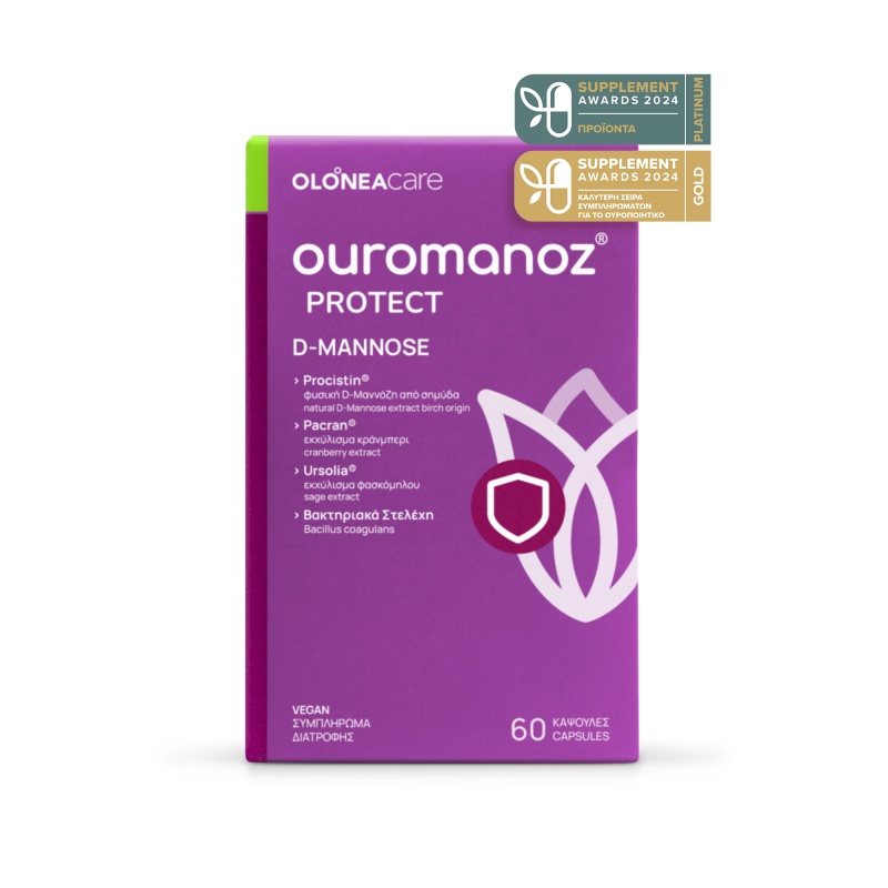 Olonea Ouromanoz Protect D-Mannose, 60caps