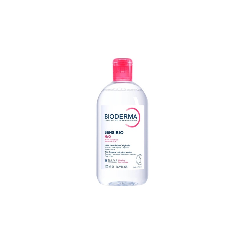 Bioderma Sensibio H2O Micellar water Νερό Kαθαρισμού και Nτεμακιγιάζ, 500 ml