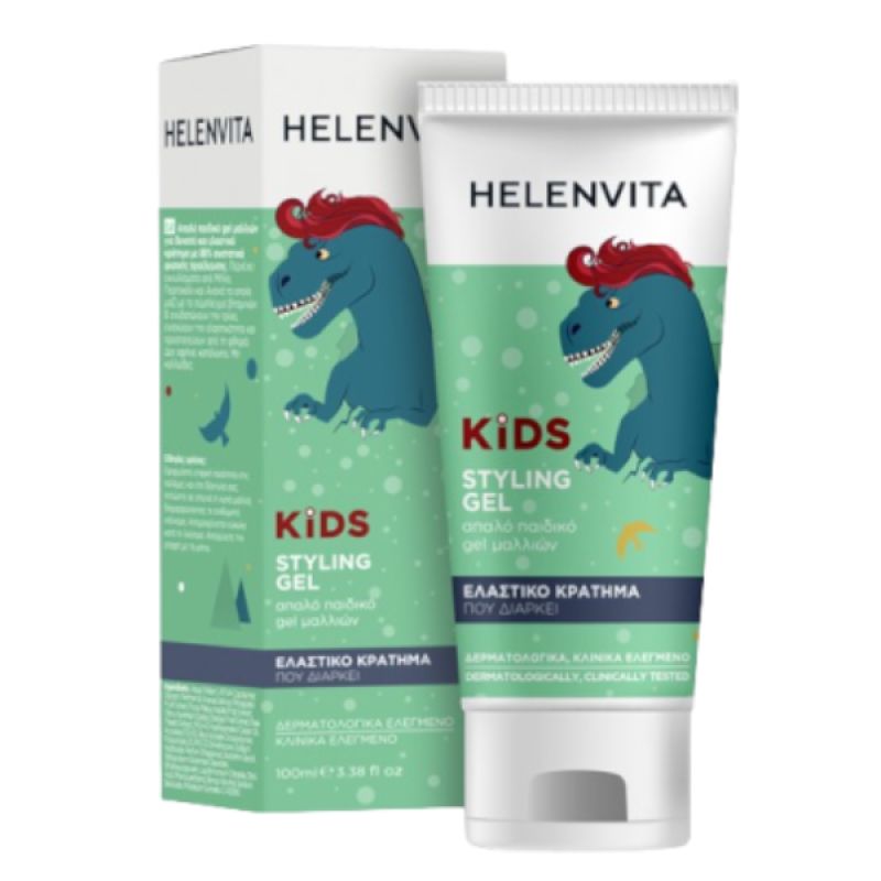 Helenvita Kids Dino Hair Gel Παιδικό Τζελ Μαλλιών, 100ml