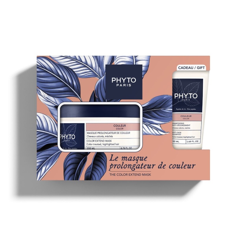 promo set phyto μάσκα μαλλιών για διατήρηση χρώματος