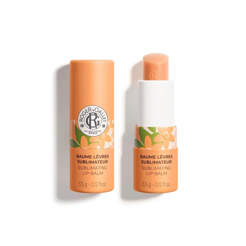 roger gallet lip balm neroli με ανθη πορτοκαλιου