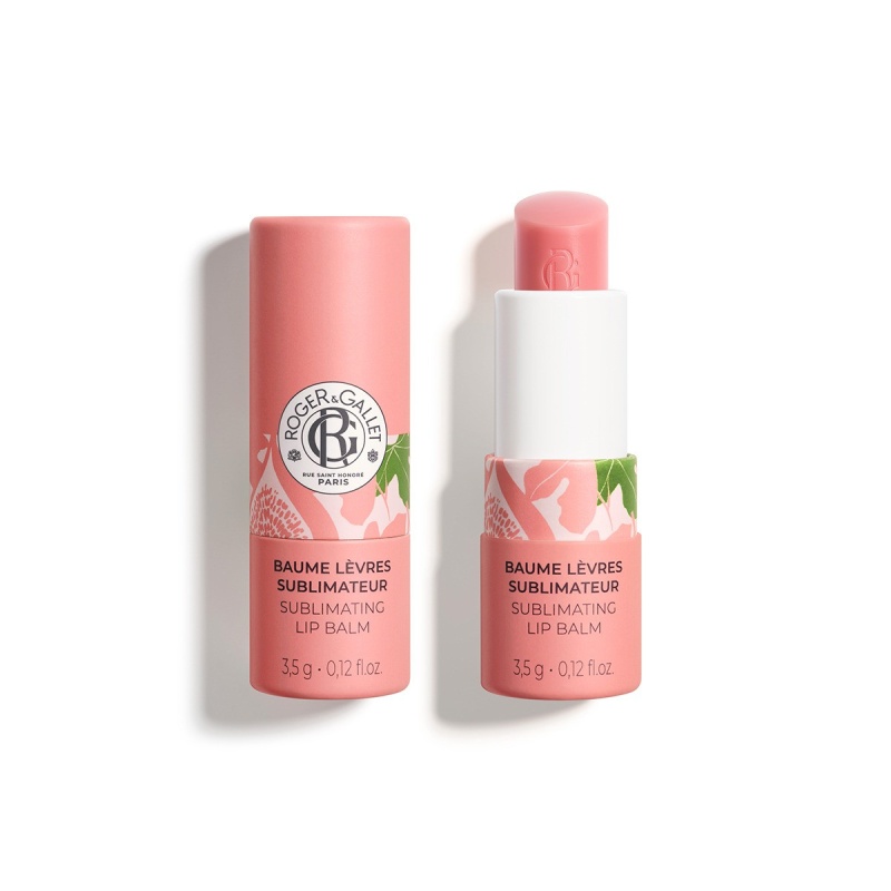 roger gallet lip balm γευση σύκου για ενυδάτωση και λάμψη των χειλιών