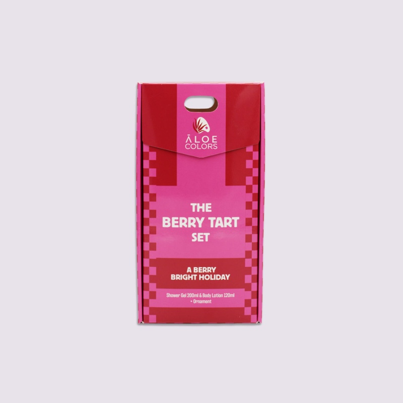 Aloe Colors The Berry Tart Set με Aφρόλουτρο 200ml & Κρέμα Σώματος 120ml, Σετ 2τμχ