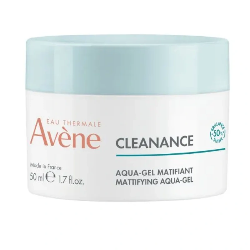 Avene Cleanance Mattifying Aqua-Gel Κρέμα Προσώπου για Ματ Αποτέλεσμα 50 ml