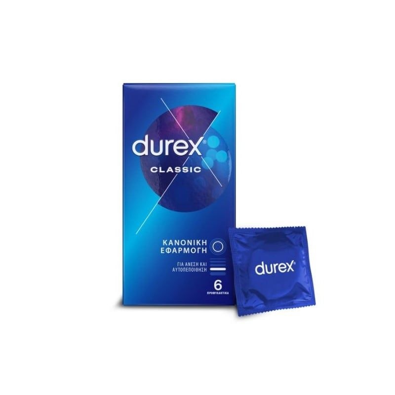 Durex Classic Προφυλακτικά, 6τμχ