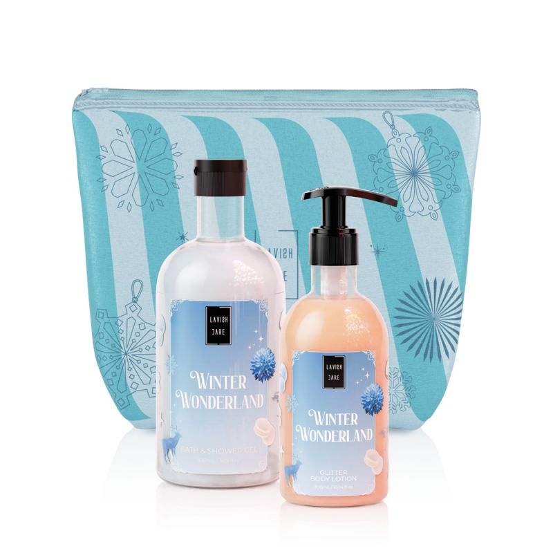 Lavish Care Winter Wonderland Christmas Set Αφρόλουτρο 500ml & Κρέμα Σώματος 300ml, 1σετ