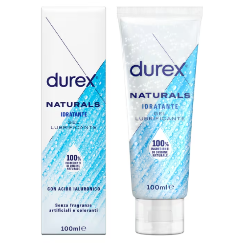 Durex Naturals Ενυδατικό Λιπαντικό Gel, 100ml