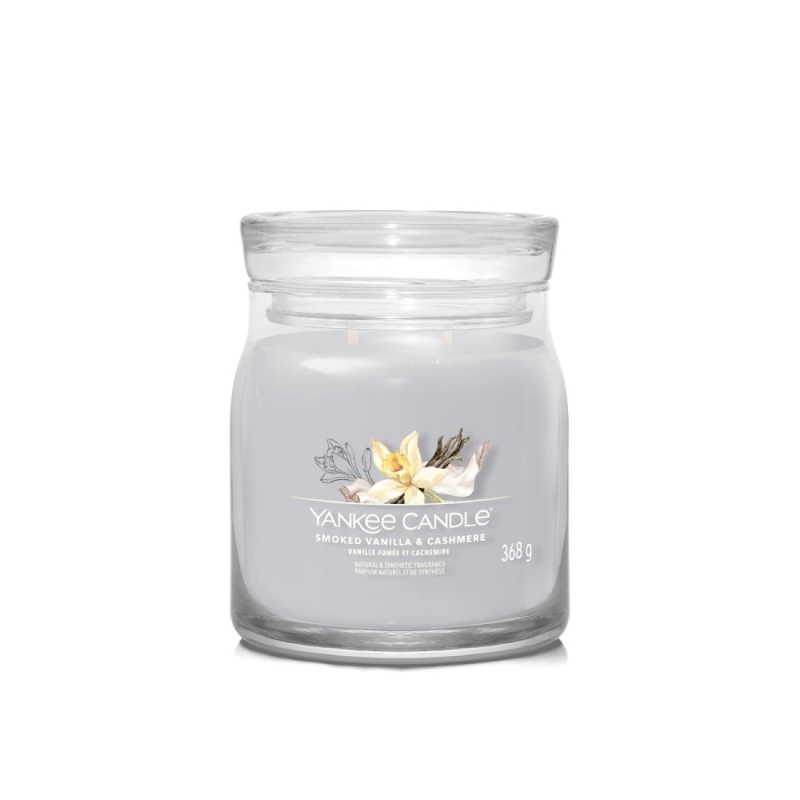 Yankee Candle Smoked Vanilla & Cashmere Medium, 368g