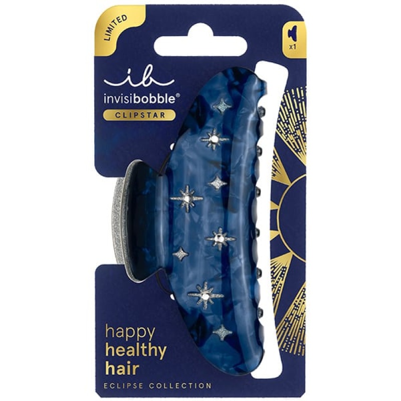 Invisibobble Eclipse Nightfall Κλάμερ Μαλλιών, 1τεμ