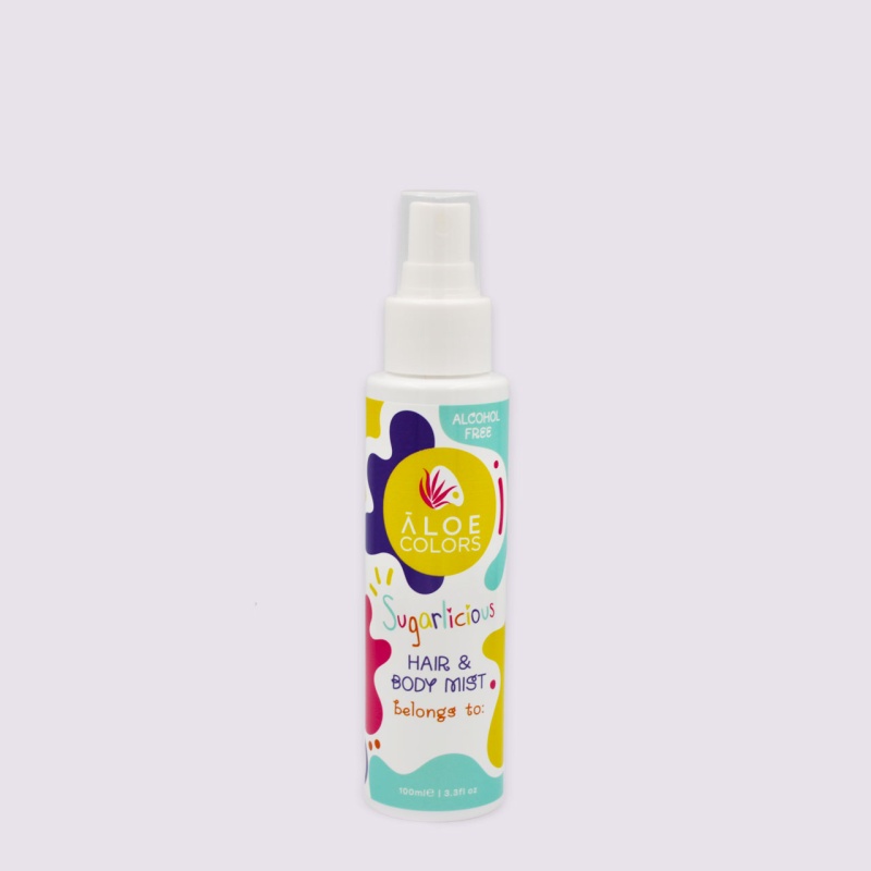 Aloe Colors Sugarlicious Hair & Body Mist με Άρωμα Τσιχλόφουσκα, 100ml