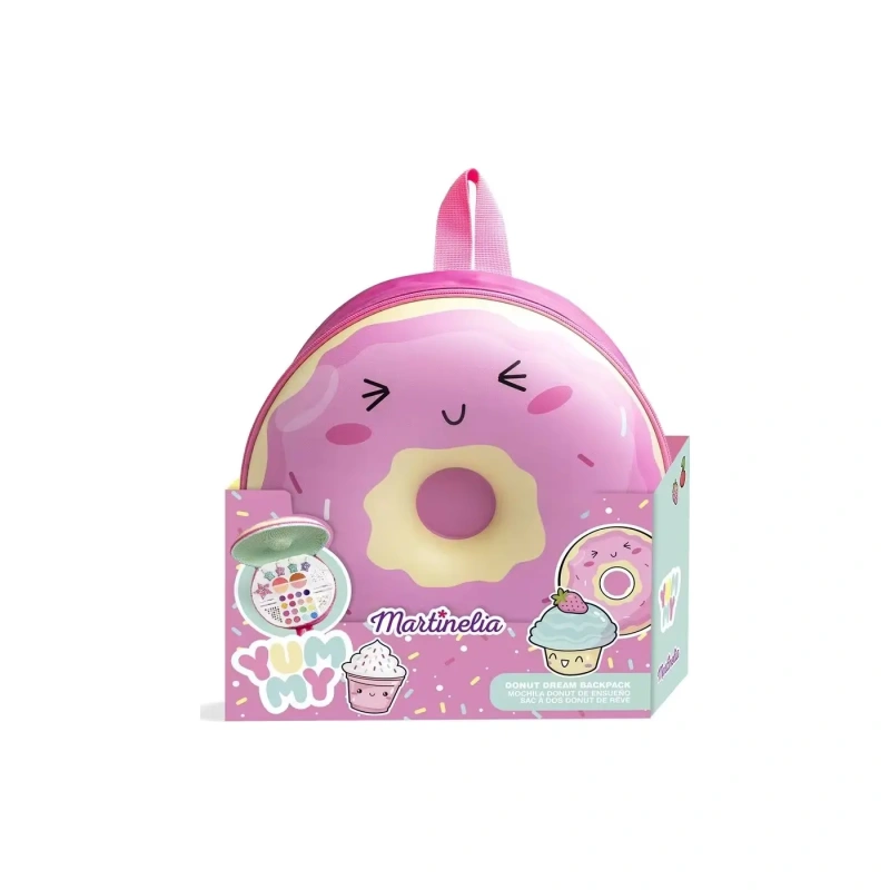 Martinelia Yummy Donut Dream Τσάντα Πλάτης με Παιδικά Καλλυντικά, 1σετ