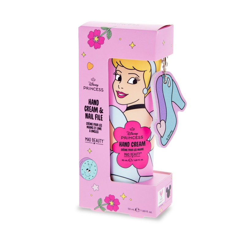Mad Beauty Princess Cinderella Κρέμα Χεριών 50ml & Λίμα Νυχιών, 1τμχ