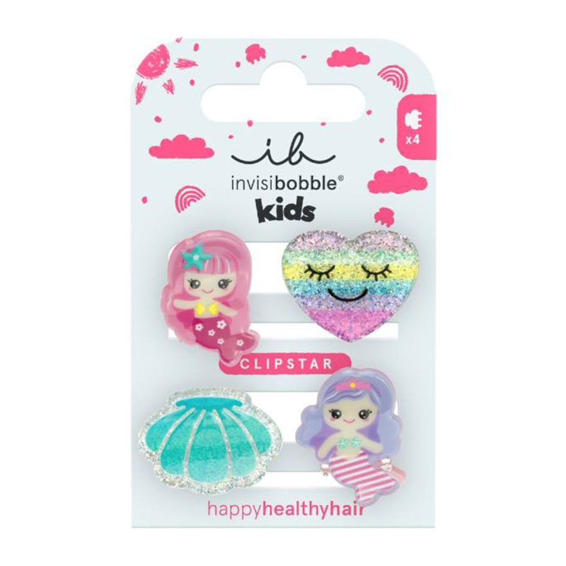 Invisibobble Kids Κλάμερ Μαλλιών Mermaid Dreams , 4τμχ