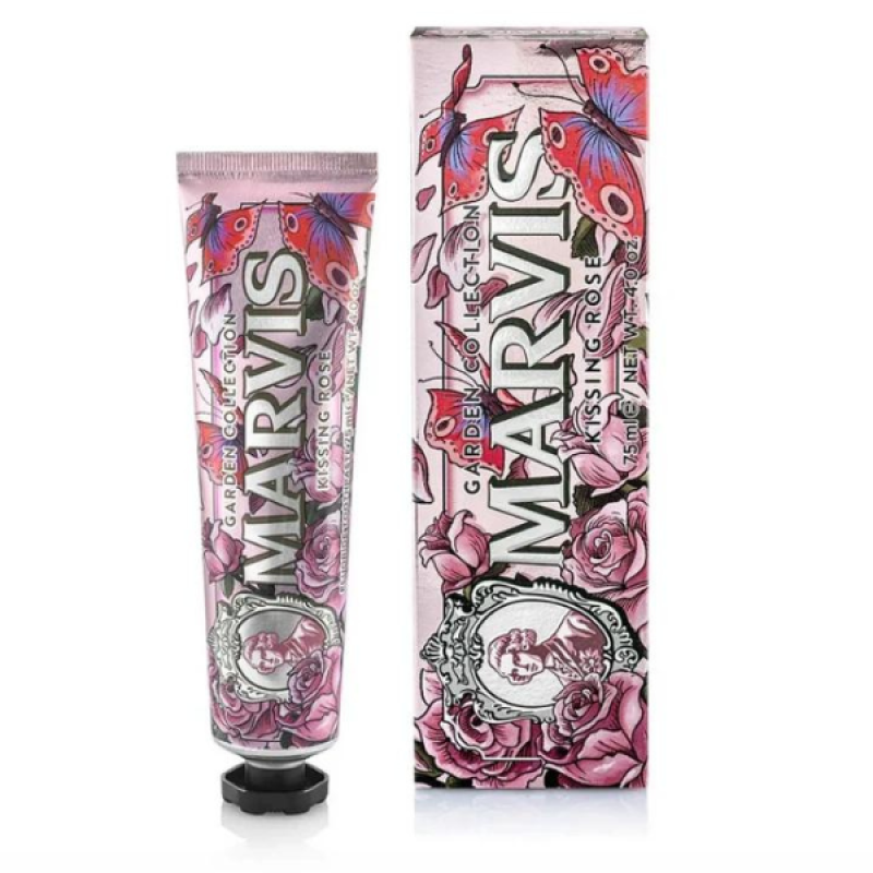 Marvis Garden Collection Kissing Rose Toothpaste Οδοντόκρεμα, 75ml
