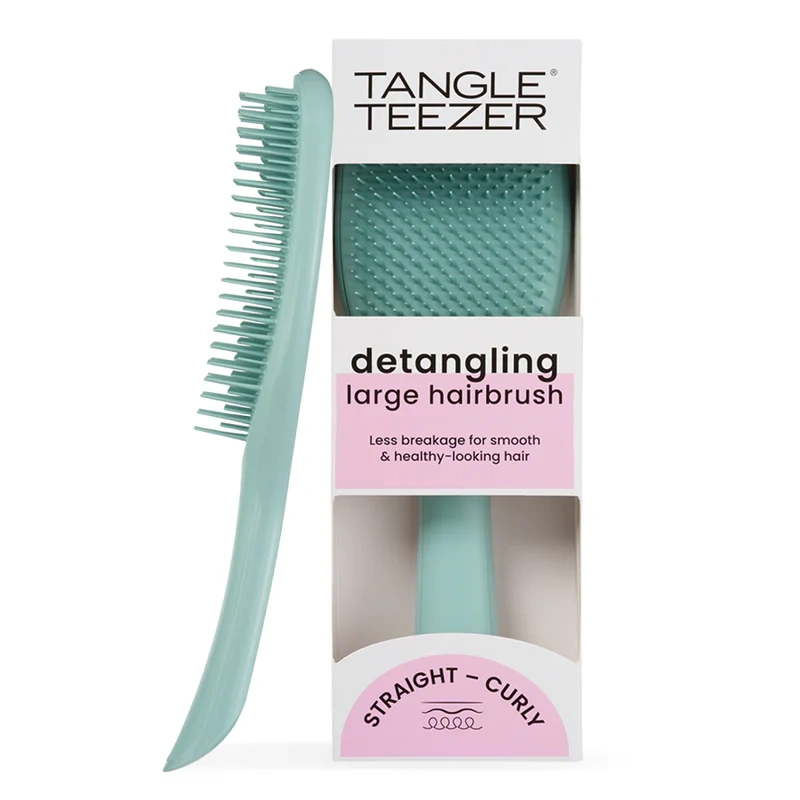 Tangle Teezer The Ultimate Detabgling Large Βούρτσα Μαλλιών Straight - Curly σε Χρώμα Marine Teal