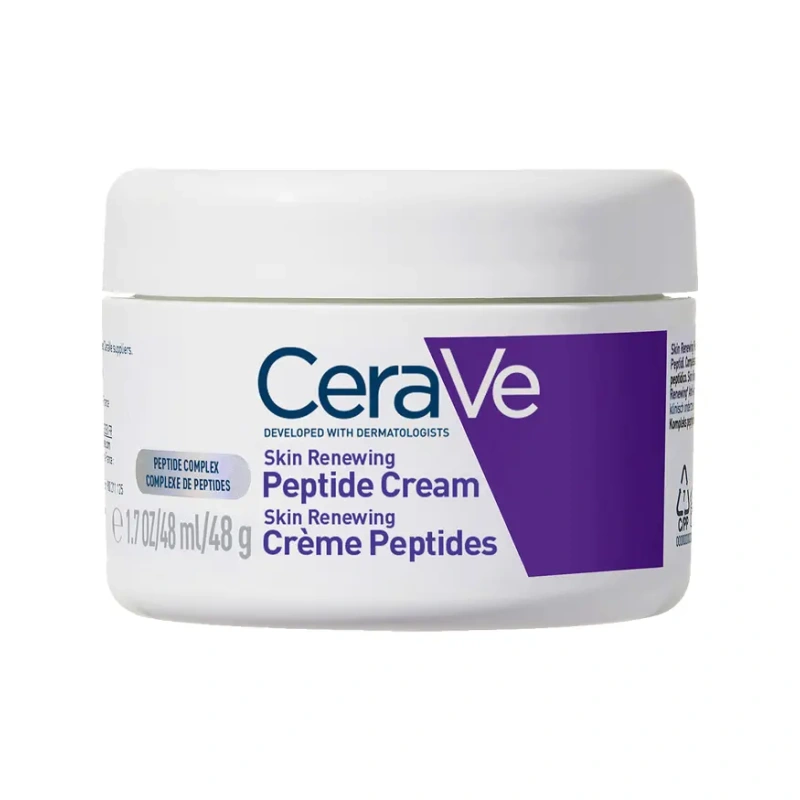 CeraVe Skin Renewing Peptide Αντιγηραντική Κρέμα Προσώπου με Πεπτίδια και Νιασιναμίδη, 48g
