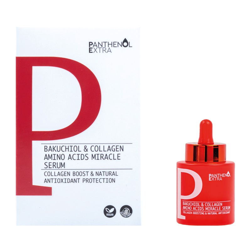 Panthenol Bakuchiol & Collagen Amino Acids Miracle Serum Αντιρυτιδικός Oρός Προσώπου, 30ml