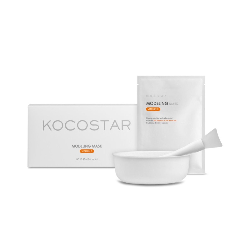 Kocostar Modeling Vitamin C Μάσκα Προσώπου για Λάμψη, 5τεμ
