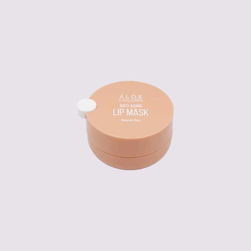 Aloe Colors Lip Mask Natural Kiss Anti-Aging – Beige, 10ml