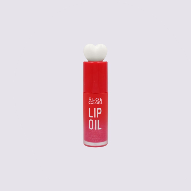 Aloe Colors Lip Oil Cherry Pop – Red, 10ml