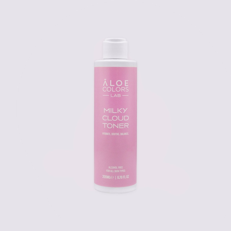 Aloe Colors Milky Cloud Toner Ενυδατική Τονωτική Λοσιόν για το Πρόσωπο σε Μορφή Γαλακτώματος, 200ml