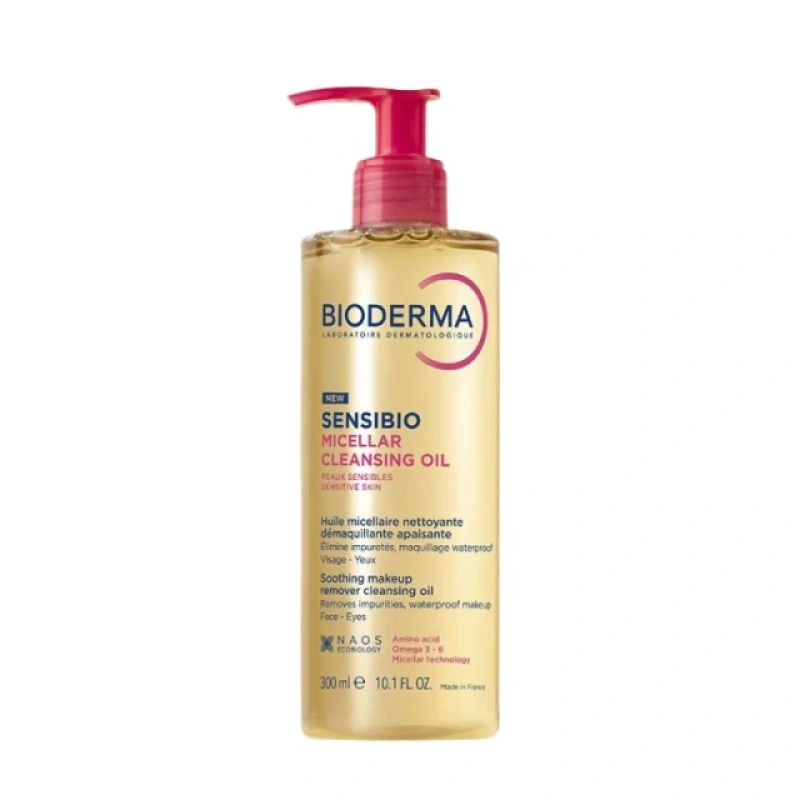 Bioderma Sensibio Micellar Cleansing Oil Έλαιο Καθαρισμού Προσώπου, 300ml