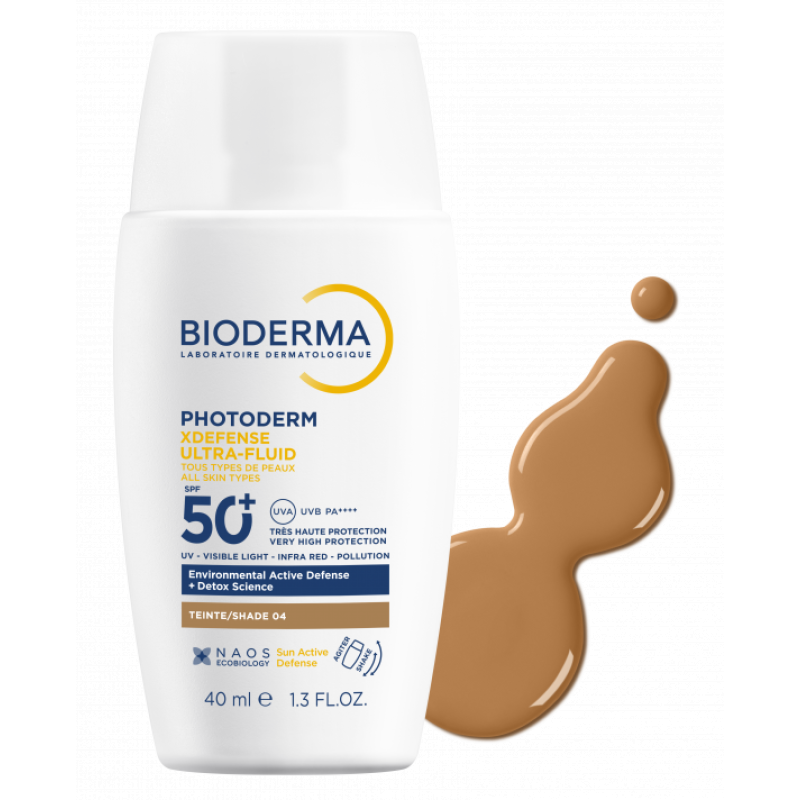 Bioderma Photoderm XDefense Ultra Fluid SPF50+ Shade 04, 40ml
