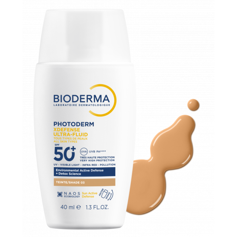 Bioderma Photoderm XDefense Ultra Fluid SPF50+ Shade 03, 40ml