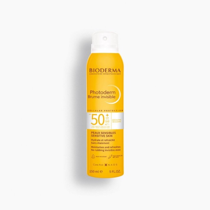 Bioderma Photoderm Brume Invisible SPF50 Ενυδατικό Αντηλιακό mist Για Ευαίσθητο Δέρμα, 150ml