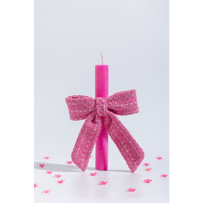 Πασχαλινή Λαμπάδα Easter Candle hair bow Candy