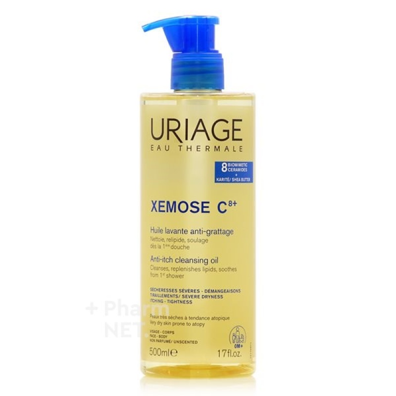 Uriage Xemose Cleansing Soothing Oil Καταπραϋντικό Λάδι για Καθαρισμό, 500ml