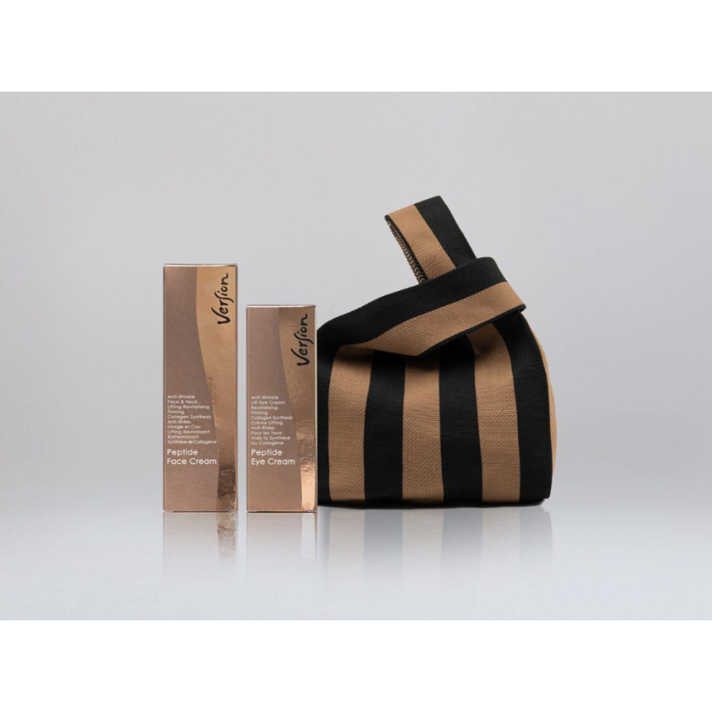 Version Promo Peptide Κρέμα Ματιών με Πεπτίδια 30ml & Κρέμα Προσώπου με Πεπτίδια 50ml & Δώρο Τσαντάκι