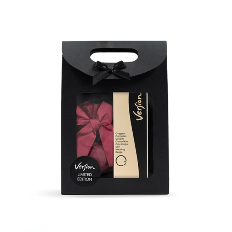 Version Promo O2 Oxygen Complex Cream Καλυπτική Κρέμα με Χρώμα + ΔΩΡΟ 2 Makeup Beauty Blenders