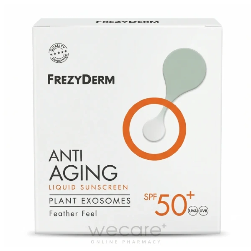 Frezyderm Anti Aging Liquid Sunscreen Plant Exosomes SPF50+, 50ml